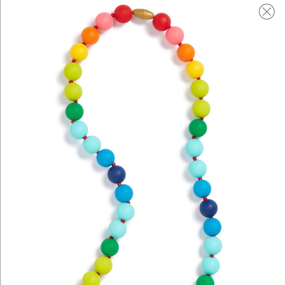 Chewbeads Christopher teether necklace
